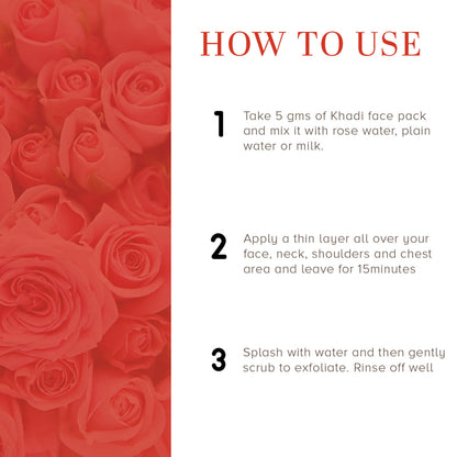 Khadi Natural Sandalwood & Rose Face Pack