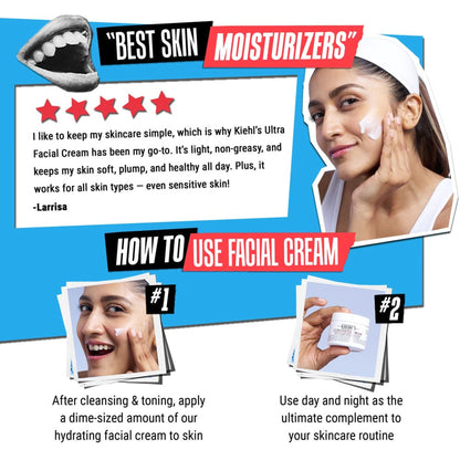 Kiehl's Ultra Facial Cream Refill - Deep Hydration For All Skin Types
