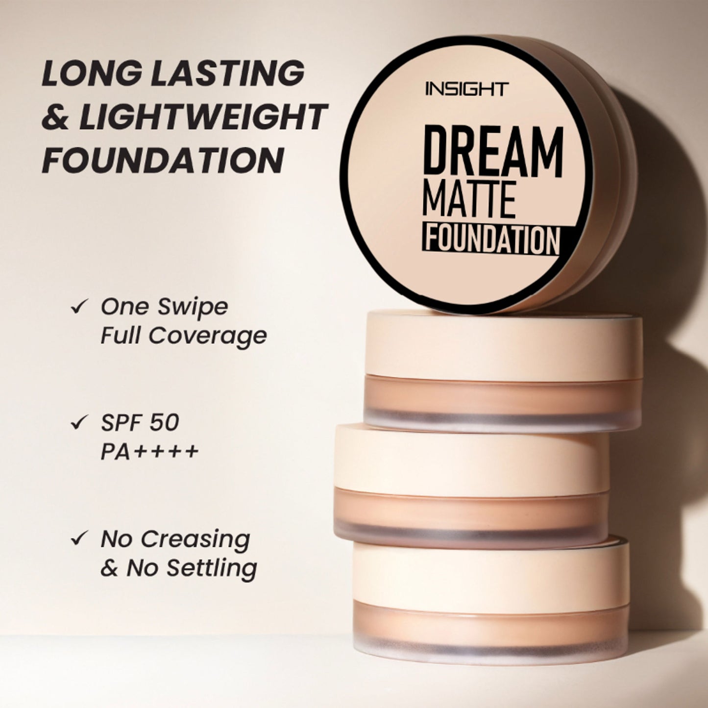 Insight Cosmetics Dream Matte Foundation - Toasted Coconut