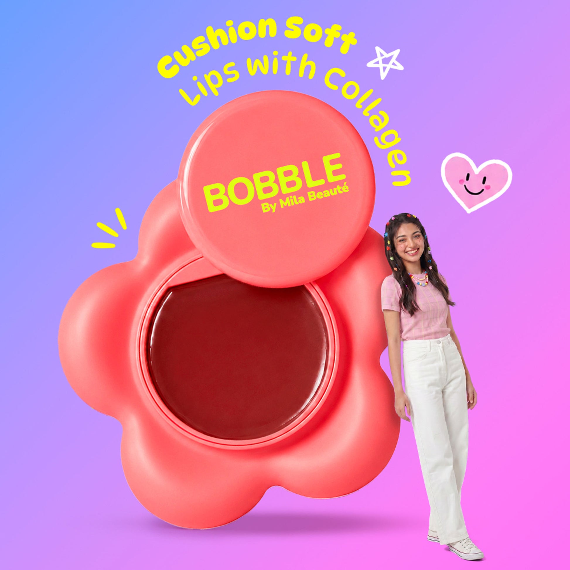 Mila Beauté Bobble Gloss Lip Balm Phone Pod - Watermelon Bite