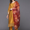 Indyancart IE Women Embroidered Liva Kurta with Trousers & Dupatta