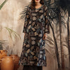 Indyancart SN Women's Floral Printed A-Line Kurta with Palazzo
