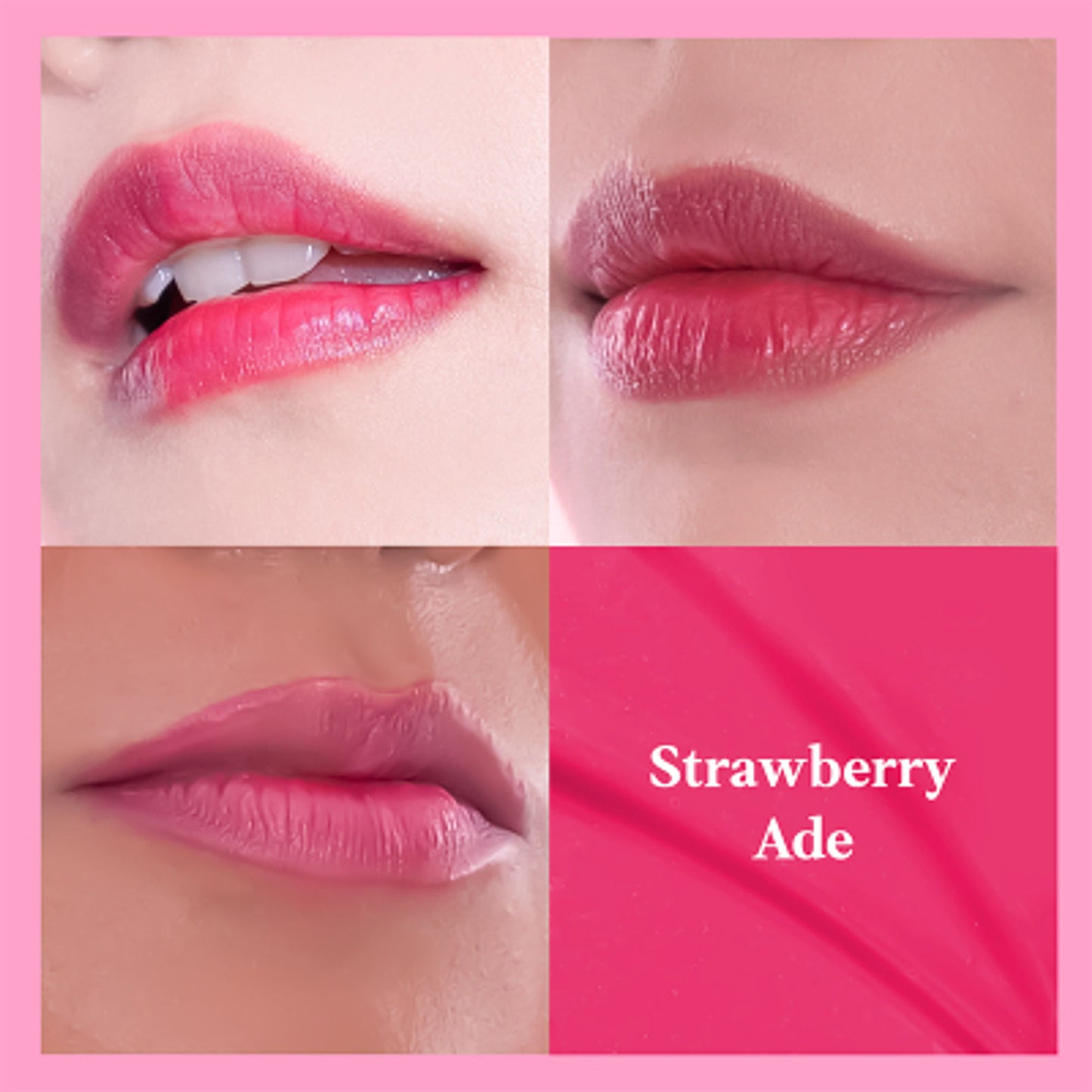 ETUDE Dear Darling Water Gel Lip and Cheek Tint Lipstick - 01 Strawberry