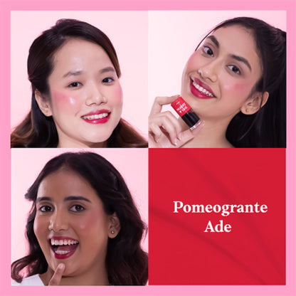 ETUDE Dear Darling Water Gel Lip and Cheek Tint Lipstick - 06 Pomegranate Ade