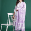 Dhiyona IE Floral Printed Pure Cotton Kurta with Trousers & Dupatta