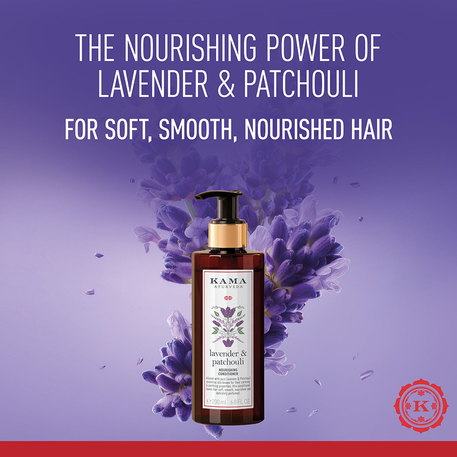 Kama Ayurveda Lavender & Patchouli Nourishing Hair Conditioner