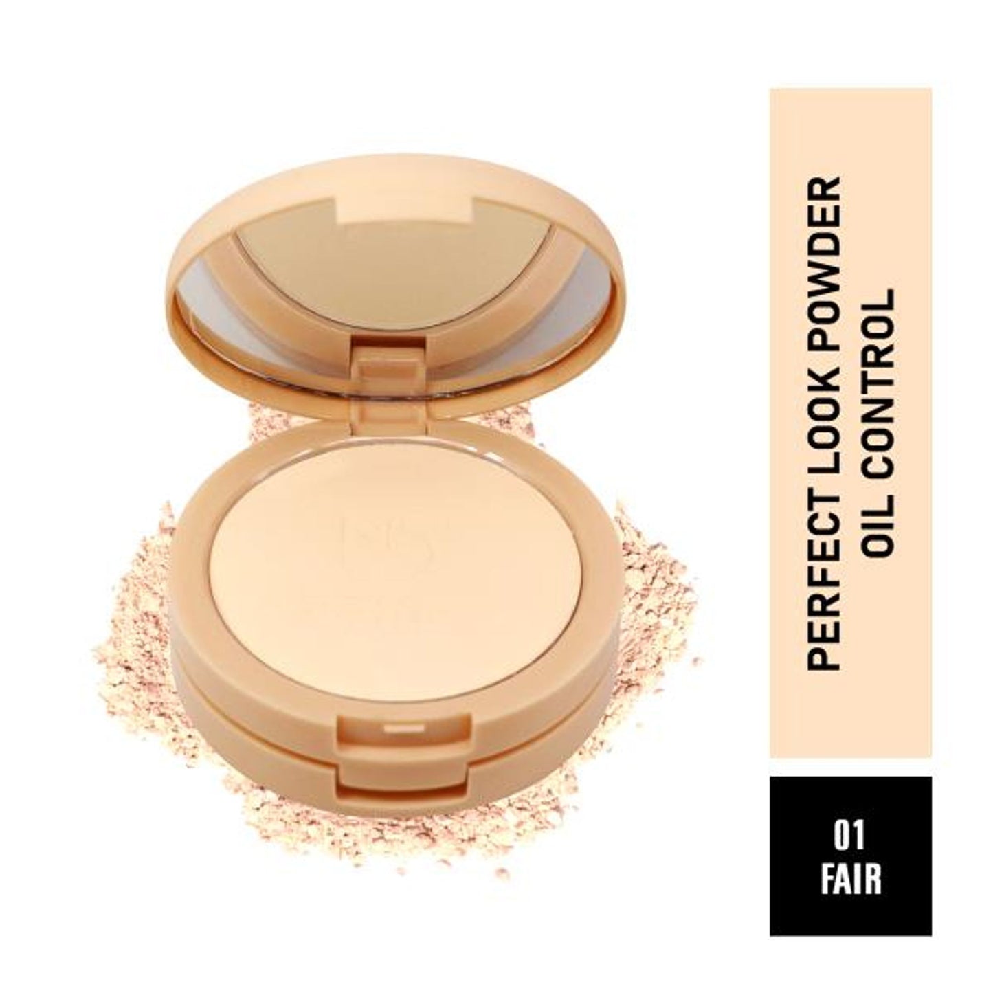 Matt look Perfect Look 2 In 1 Formula Oil Control Powder - Fair