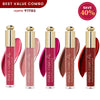 Parul Garg Beauty 5 Silk Matte Liquid Lipstick Long-Lasting, Smudge-Proof - Ultimate Edition