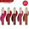 Parul Garg Beauty 5 Silk Matte Liquid Lipstick Long-Lasting, Smudge-Proof - Best In Bold Collection