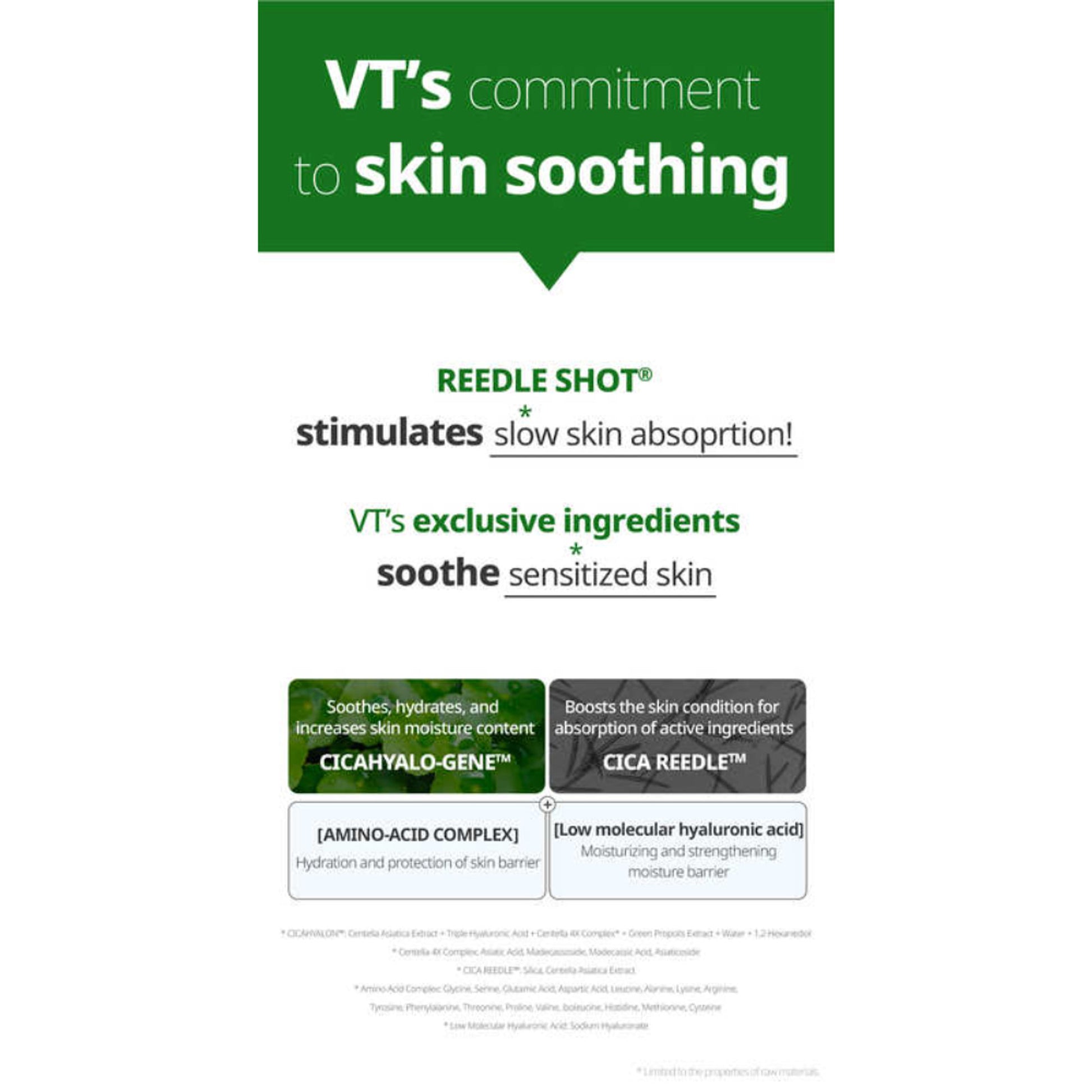 VT Cosmetics Reedle Shot 300 Stick