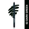 Flicka Keep It Bold Eye Kajal Smooth & Creamy Waterproof & Smudgeproof Intense Pigment - Green