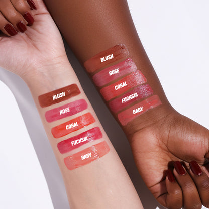 Makeup Revolution Relove Baby Lip & Cheek Tint - Long Lasting - Soft & Glowy Finish - Blush