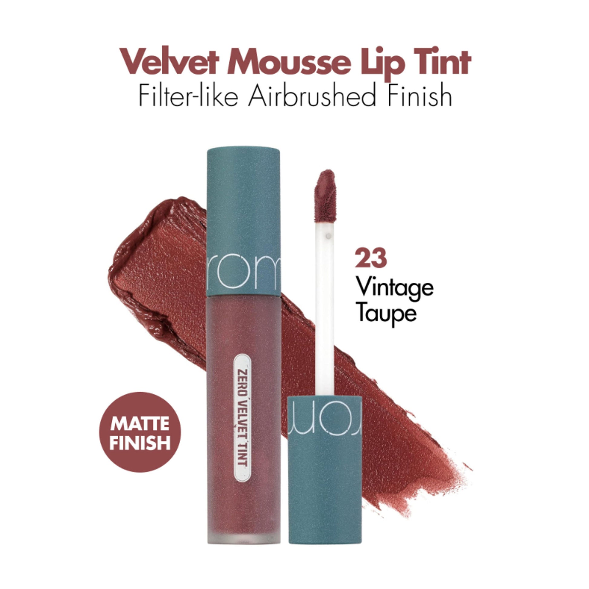 Rom&nd Zero Velvet Tint - 23 Vintage Taupe