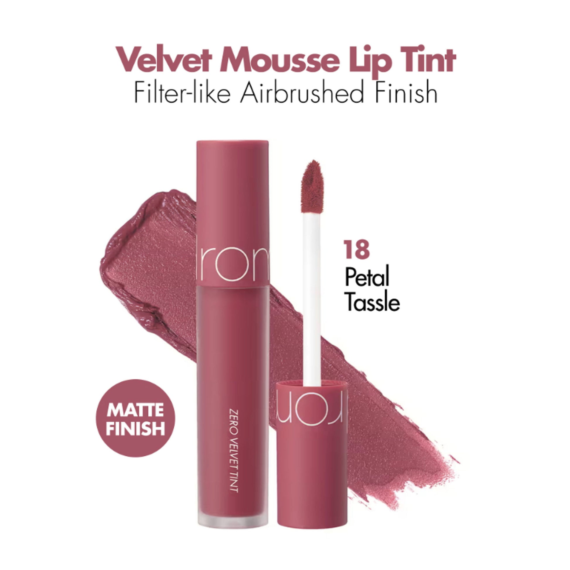 Rom&nd Zero Velvet Tint - 18 Petal Tassel
