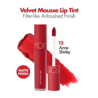 Rom&nd Zero Velvet Tint - 12 Anne Shirley