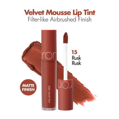 Rom&nd Zero Velvet Tint - 15 Rusk Rusk