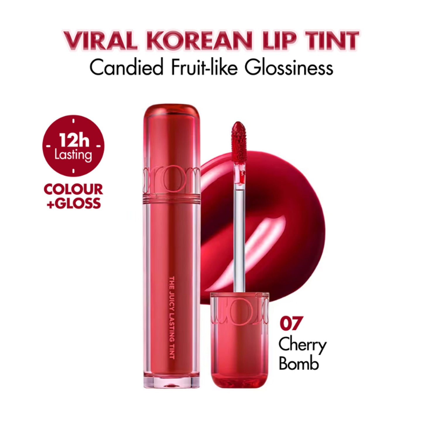 Rom&nd The Juicy Lasting Tint - 07 Cherry Bomb