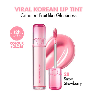 Rom&nd The Juicy Lasting Tint - 28 Snow Strawberry