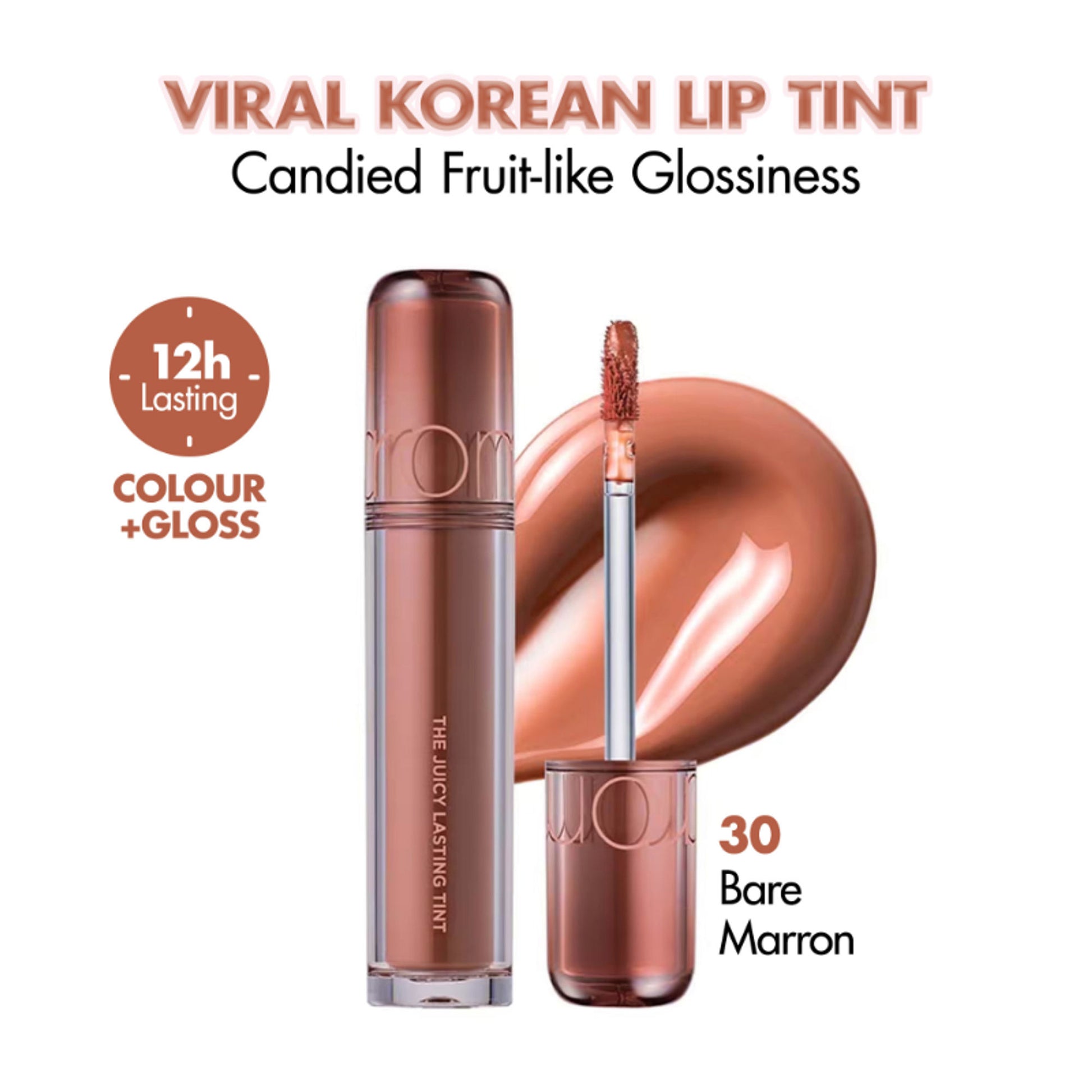 Rom&nd The Juicy Lasting Tint - 30 Bare Marron