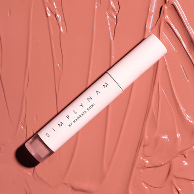 Simply Nam Satin Soft Lip Creme, Hydrating, Botanical Colour for Everyday Lips - Reshma