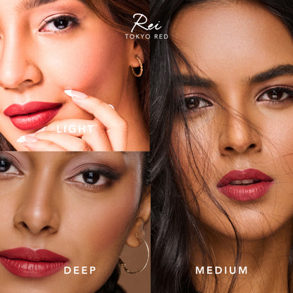 Simply Nam Satin Soft Lip Creme, Hydrating, Botanical Colour for Everyday Lips - Rei