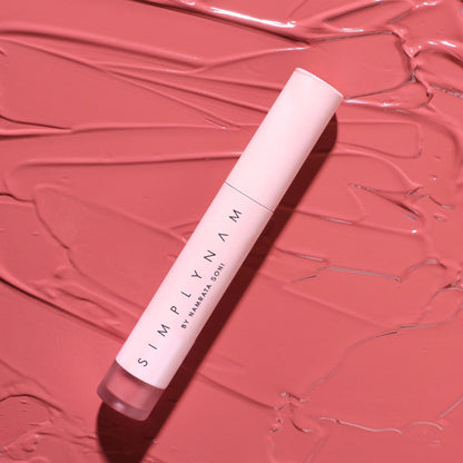Simply Nam Satin Soft Lip Creme, Hydrating, Botanical Colour for Everyday Lips - Rhea