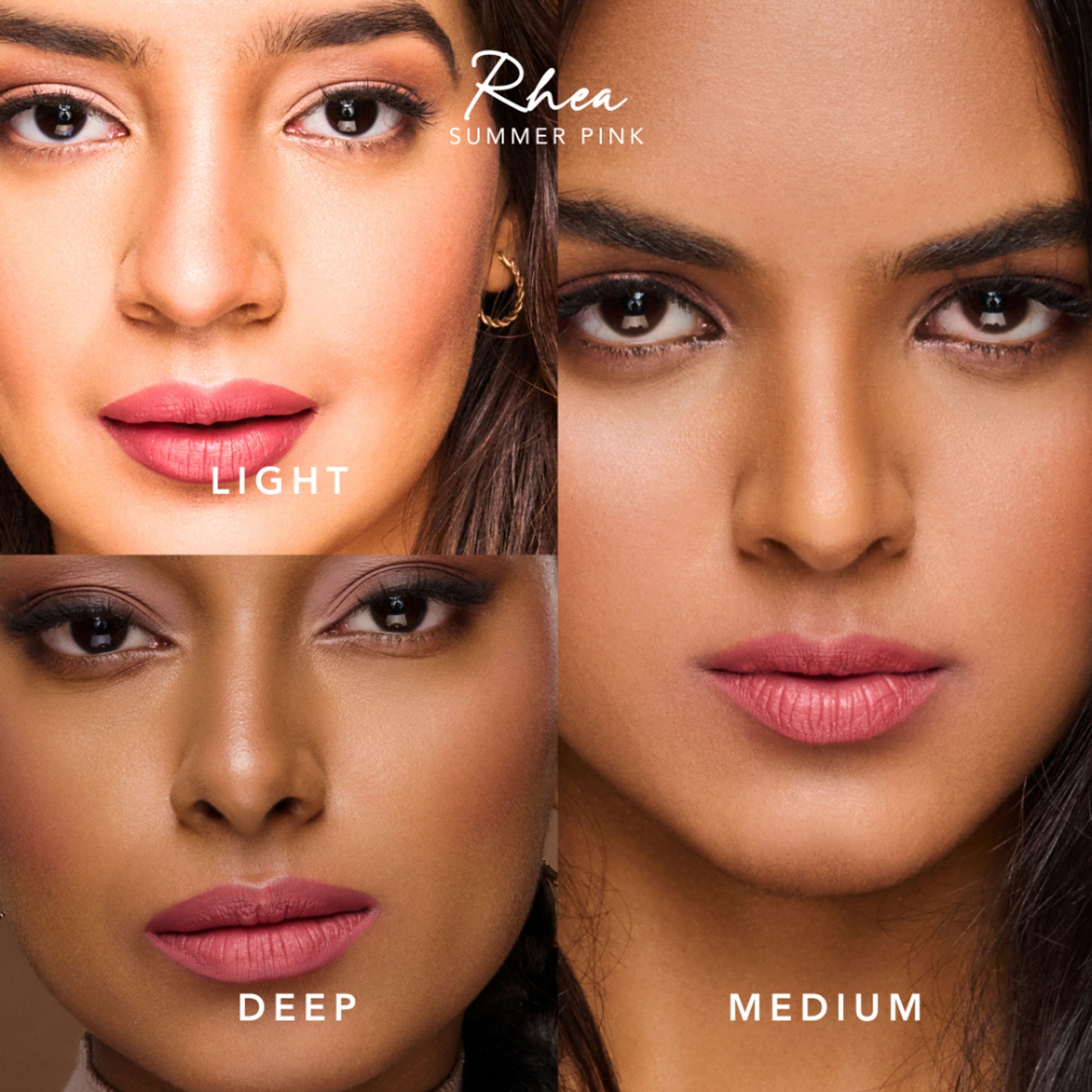 Simply Nam Satin Soft Lip Creme, Hydrating, Botanical Colour for Everyday Lips - Rhea