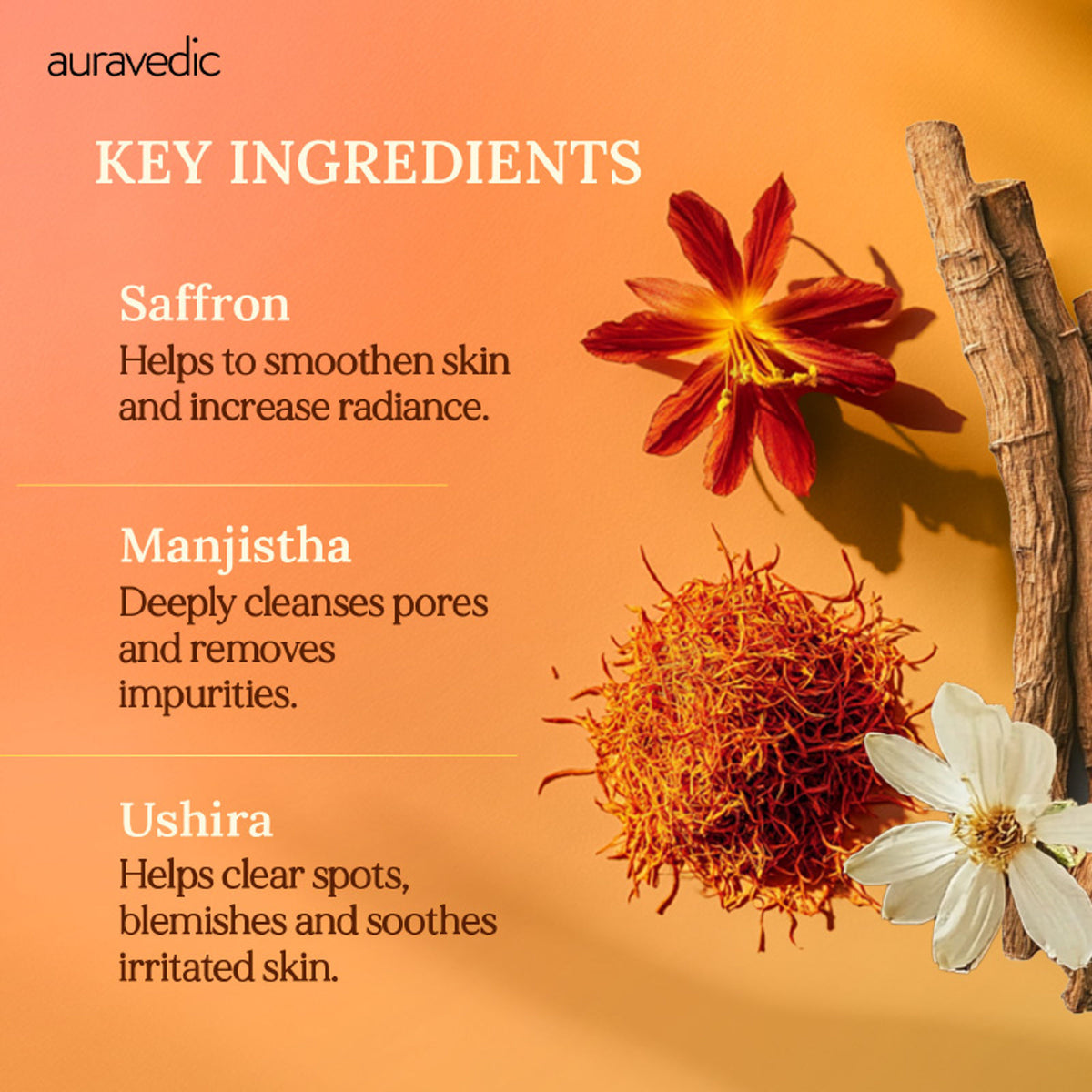 AuraVedic Kumkumadi Face Oil and Gel with Kumkumadi Oil, natural skincare products for radiant skin, shown in the image.