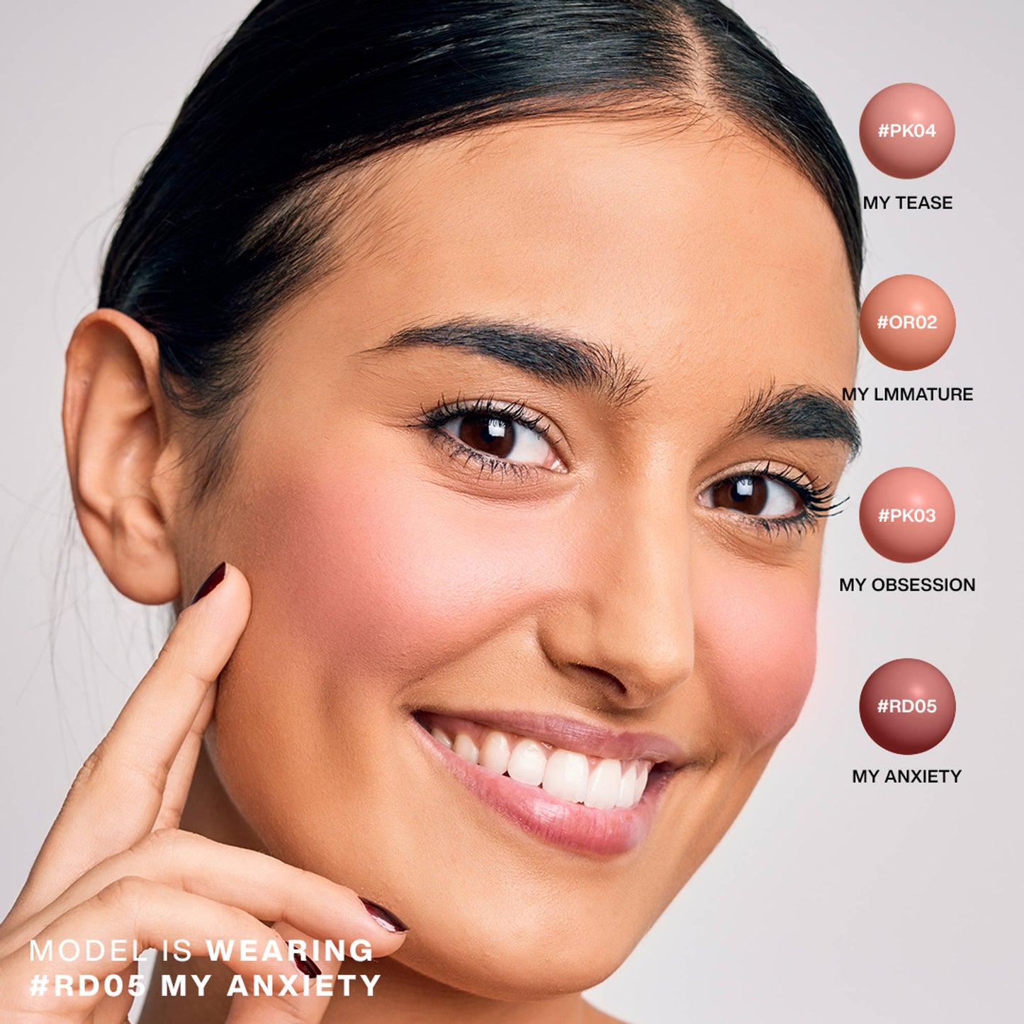 Focallure Lush Flush On Cream Blush - RD05 My Anxiety