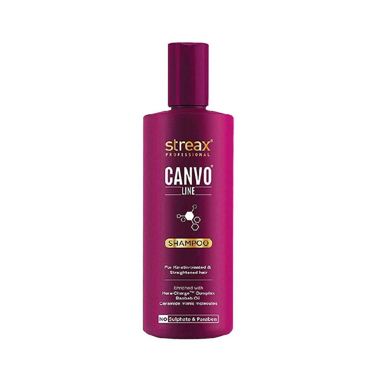 Streax Professional Canvoline Shampoo for Chemically Treated & Damaged Hair