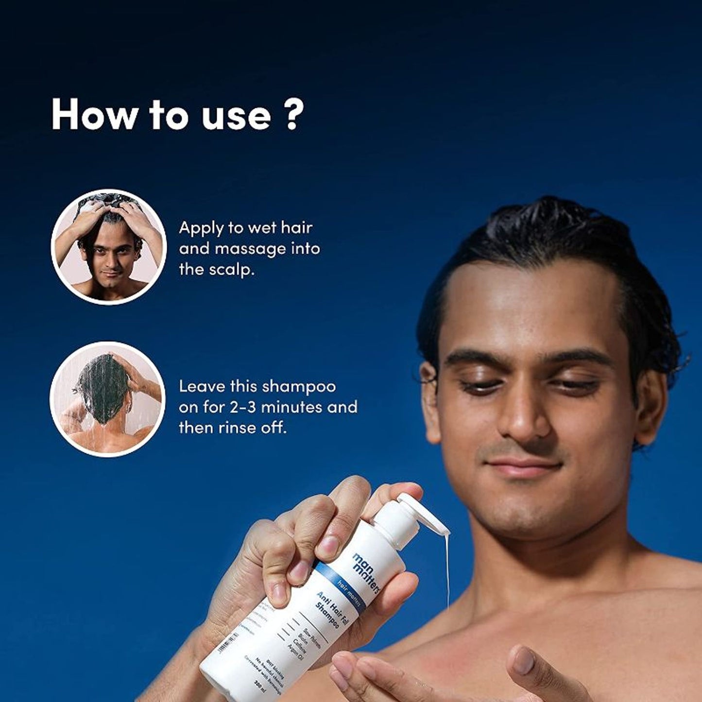 Man Matters Anti Hair Fall Shampoo