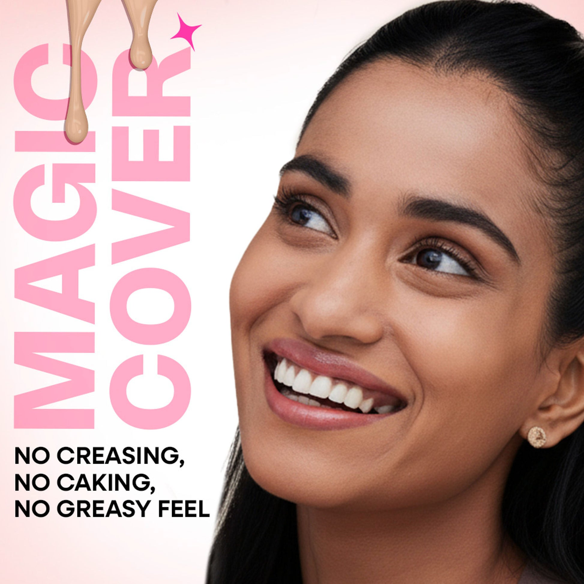 Nykaa Cosmetics Magic Cover Full Coverage Matte Cushion Foundation with SPF 50 - 435P Deep