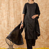 Dhiyona IE Floral Printed Straight Gotta Patti Kurta with Trousers & Dupatta