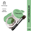 Mila Beauté Conceal It Pot Concealer Creamy Matte Finish with SPF 15 - Green Corrector