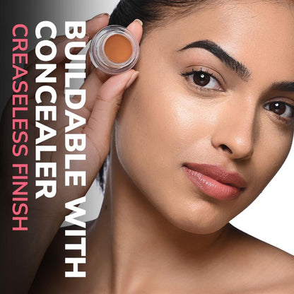Mila Beauté Conceal It Pot Concealer Creamy Matte Finish with SPF 15 - Orange Corrector