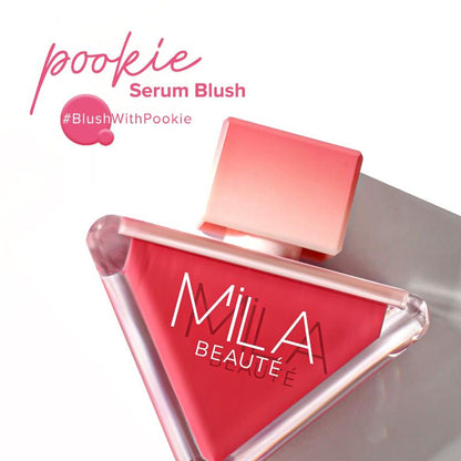 Mila Beauté Pookie Serum Blush Highly Pigmented With Orange Peel Extracts - Baby Boo