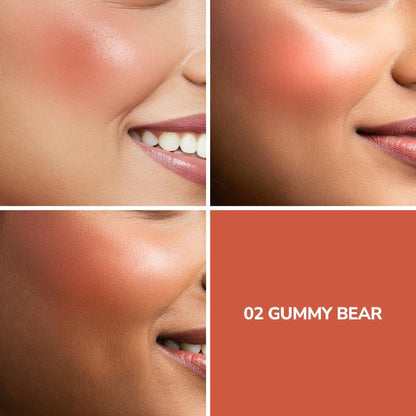 Mila Beauté Pookie Serum Blush Highly Pigmented With Orange Peel Extracts - Gummy Bear
