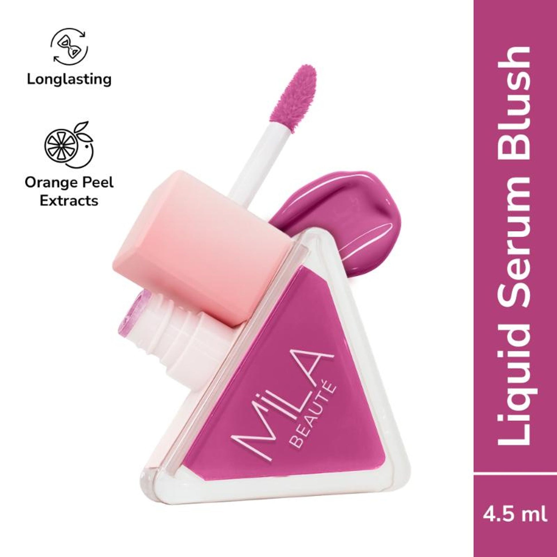 Mila Beauté Pookie Serum Blush Highly Pigmented With Orange Peel Extracts - Love Bug