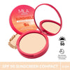 Mila Beauté Sun Shield Sunscreen Matt SPF 50 PA+++ UV Protection Compact - 03 Beige