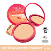 Mila Beauté Sun Shield Sunscreen Matt SPF 50 PA+++ UV Protection Compact - 04 Sand