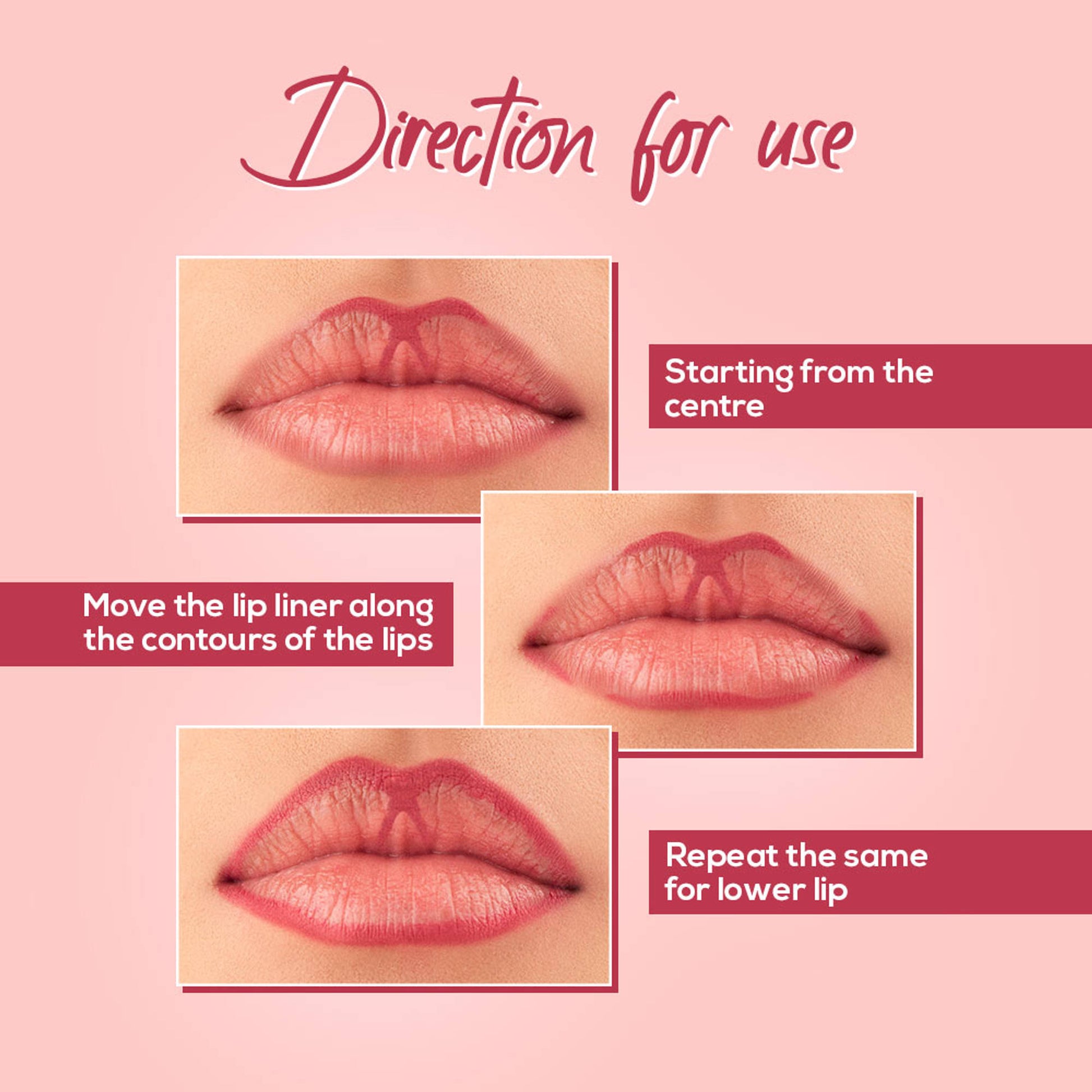 RENEE Ultra Define Matte Lip Liner, Long Lasting, Smudge Proof, Full Coverage, High Pigment, Set of 12