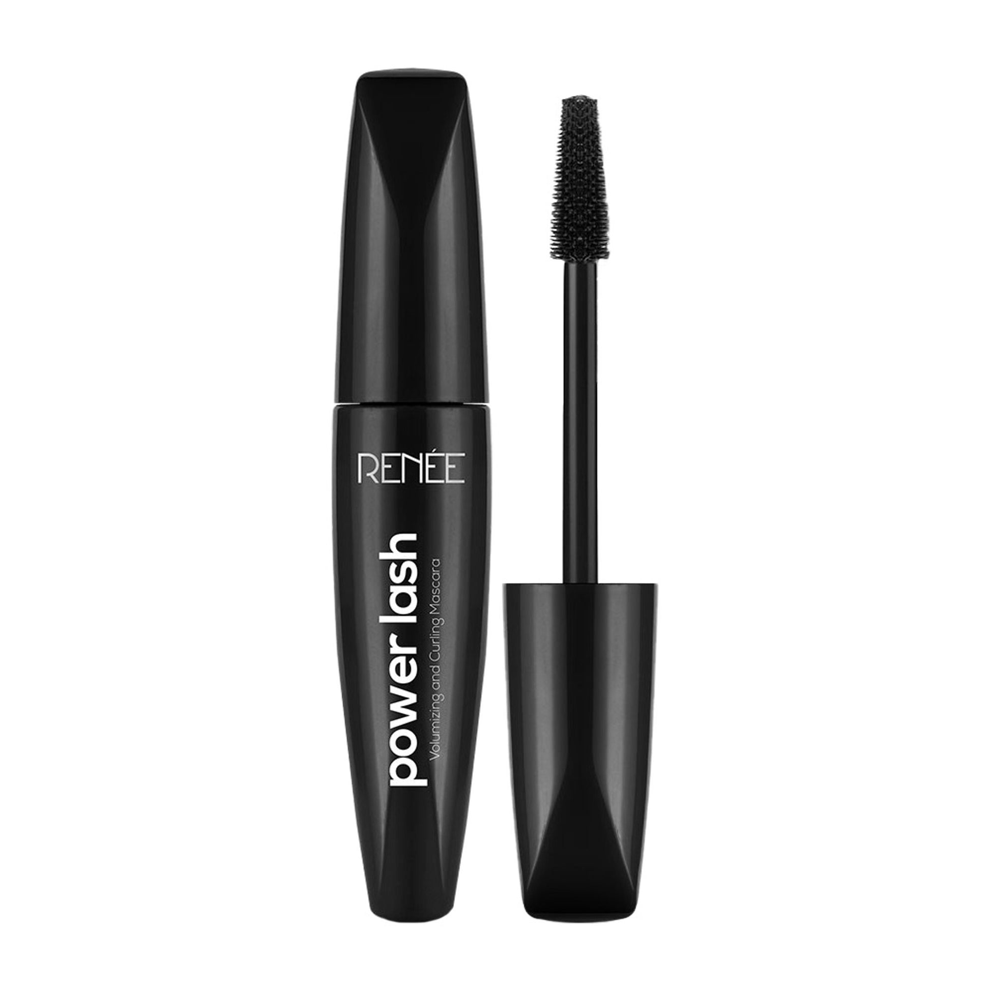 RENEE Power Lash Mascara, Black, Instantly Curls, Lengthens & Volumizes, Long - Lasting Clump - Free