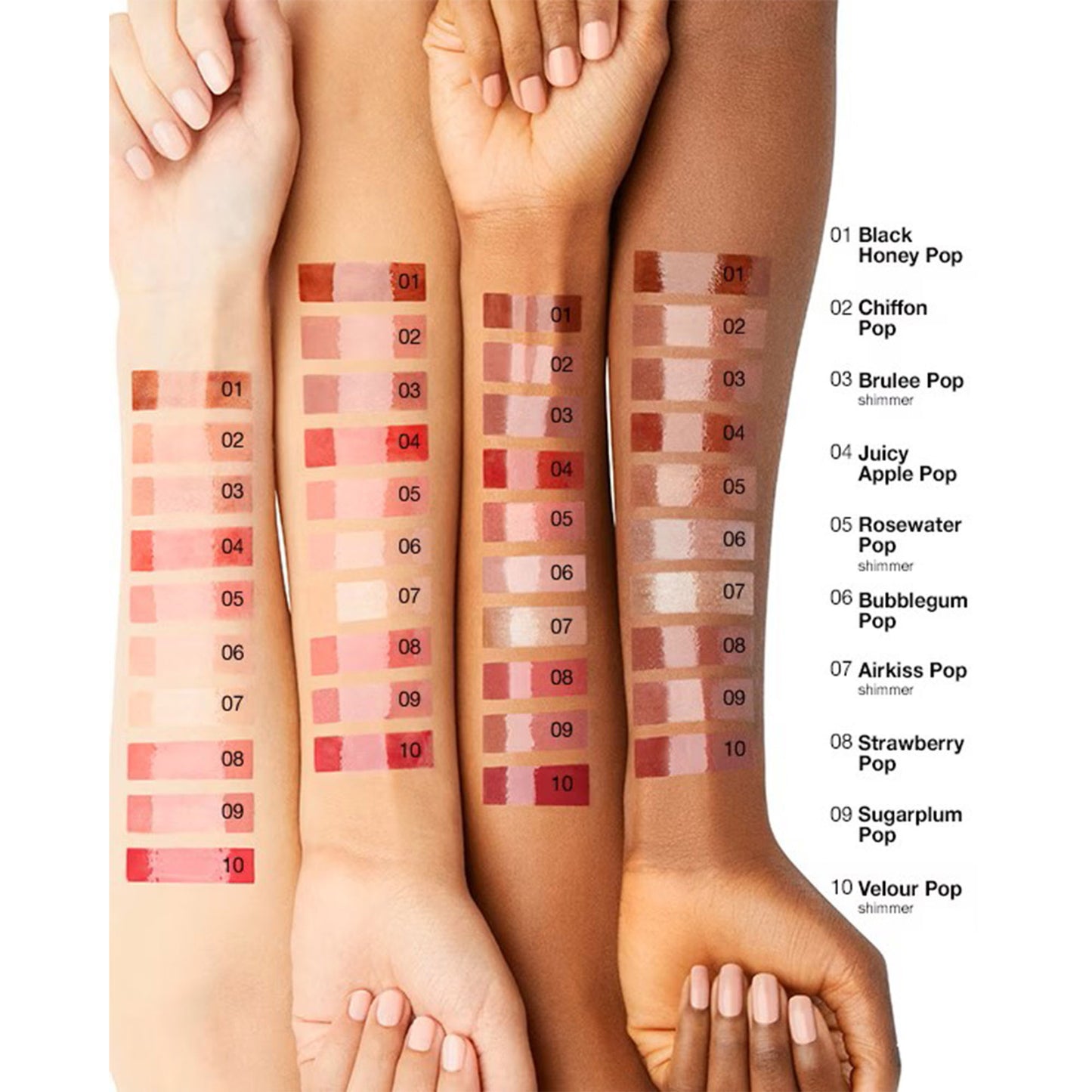 Clinique Pop Plush Creamy Lip Gloss - Brulee