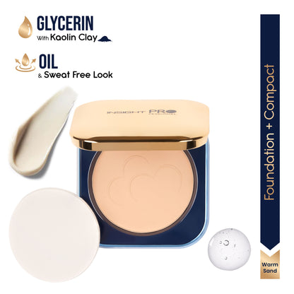 Insight Professional All Day Matte Compact Foundation - Warm Sand