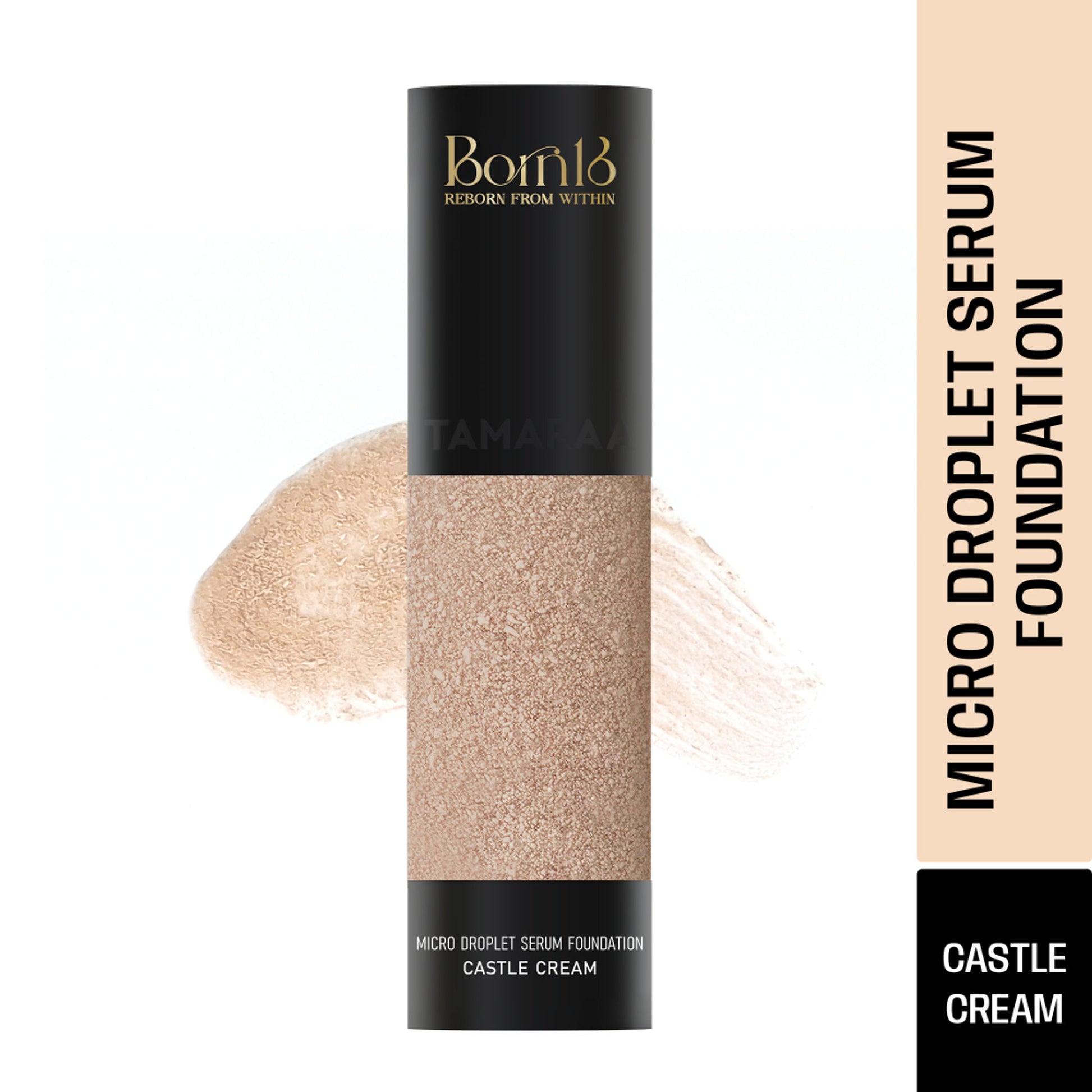 Born16 Tamaraa Micro Droplet Serum Foundation - Castle Cream