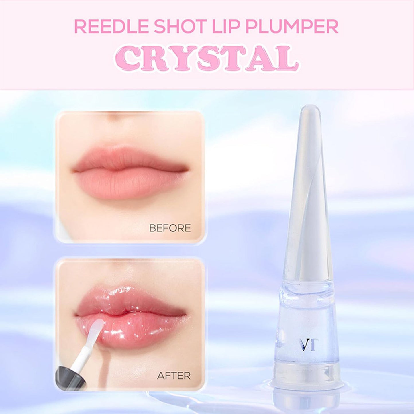 VT Cosmetics Reedle Shot Lip Plumper - Crystal