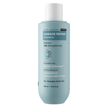 Bare Anatomy Damage Repair Shampoo for Damaged, Dry & Frizzy Hair Paraben & Sulphate Free Shampoo