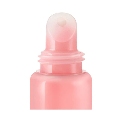 Lancome Juicy Tubes lip gloss in shade Spring Fling, ultra shiny and moisturizing, displayed in a clear tube with pink tint.