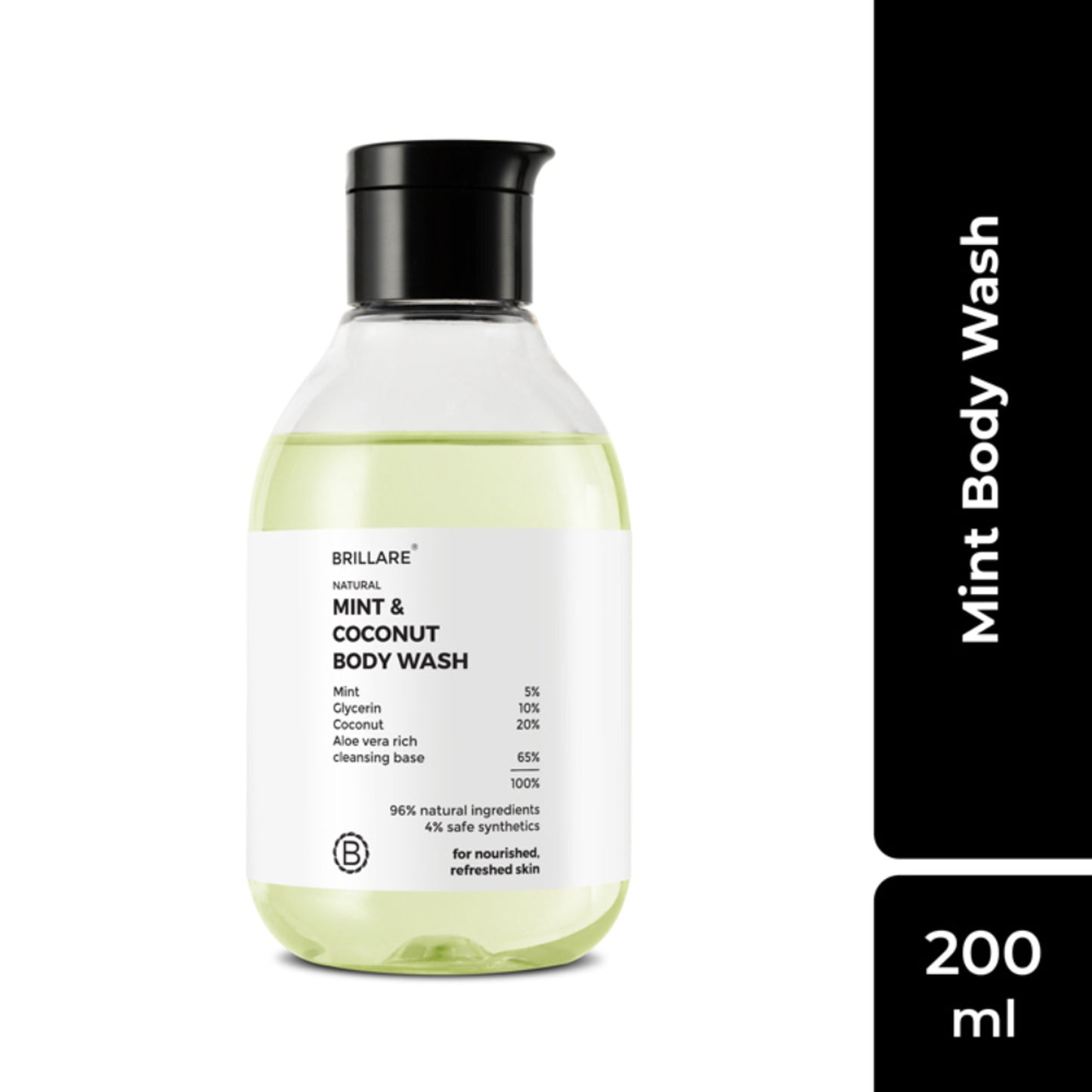 Brillare Mint & Coconut Body Wash