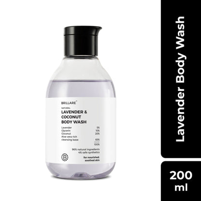 Brillare Lavender & Coconut Body Wash